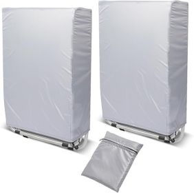 Zero Gravity Folding Chair Covers 2PCS, Waterproof UV-Proof 420D Oxford Cloth Lawn Patio Furniture Covers All