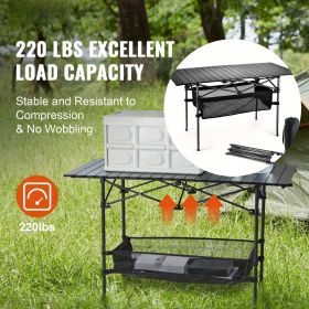 Folding Camping Table,Increase in height 24x16 inch Lightweight Fold Up Tables