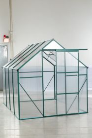 Green-6 X 8 FT Outdoor Patio Greenhouse (Color: green)