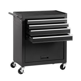 4 DRAWERS TOOL CABINET (Option: TOOL CABINET-BLACK)